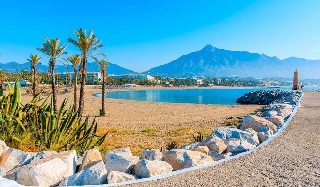 Penthouse*5Min From Beach Marbella Bagian luar foto